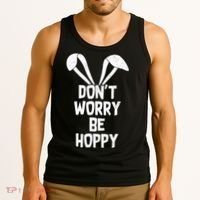 Don't Worry Be Hoppy Tank Top thumb 3