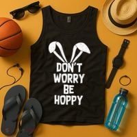 Don't Worry Be Hoppy Tank Top thumb 4