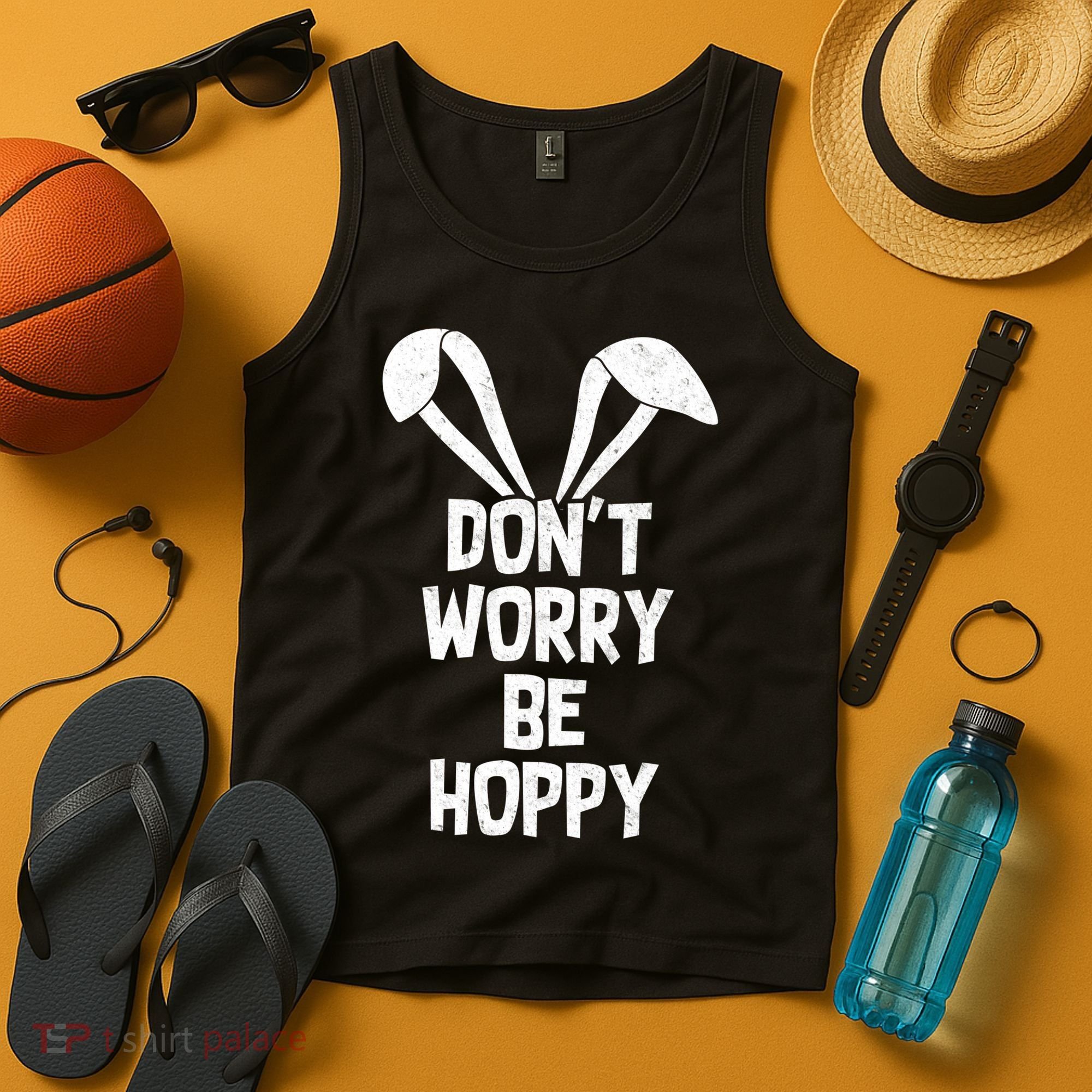 Don't Worry Be Hoppy Tank Top