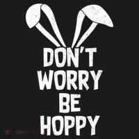 Don't Worry Be Hoppy Tote Bag thumb 4
