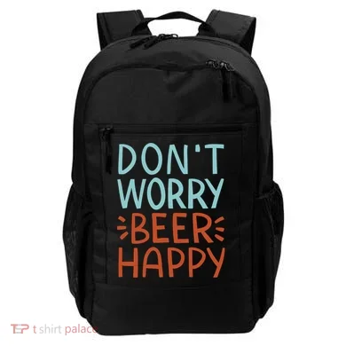 Don't Worry Beer Happy Backpack