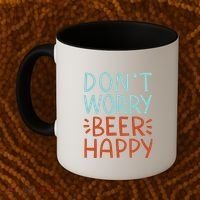 Don't Worry Beer Happy Coffee Mug thumb 2