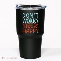Don't Worry Beer Happy Tumbler thumb 0