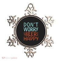 Don't Worry Beer Happy Ornament thumb 0