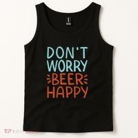 Don't Worry Beer Happy Tank Top thumb 2