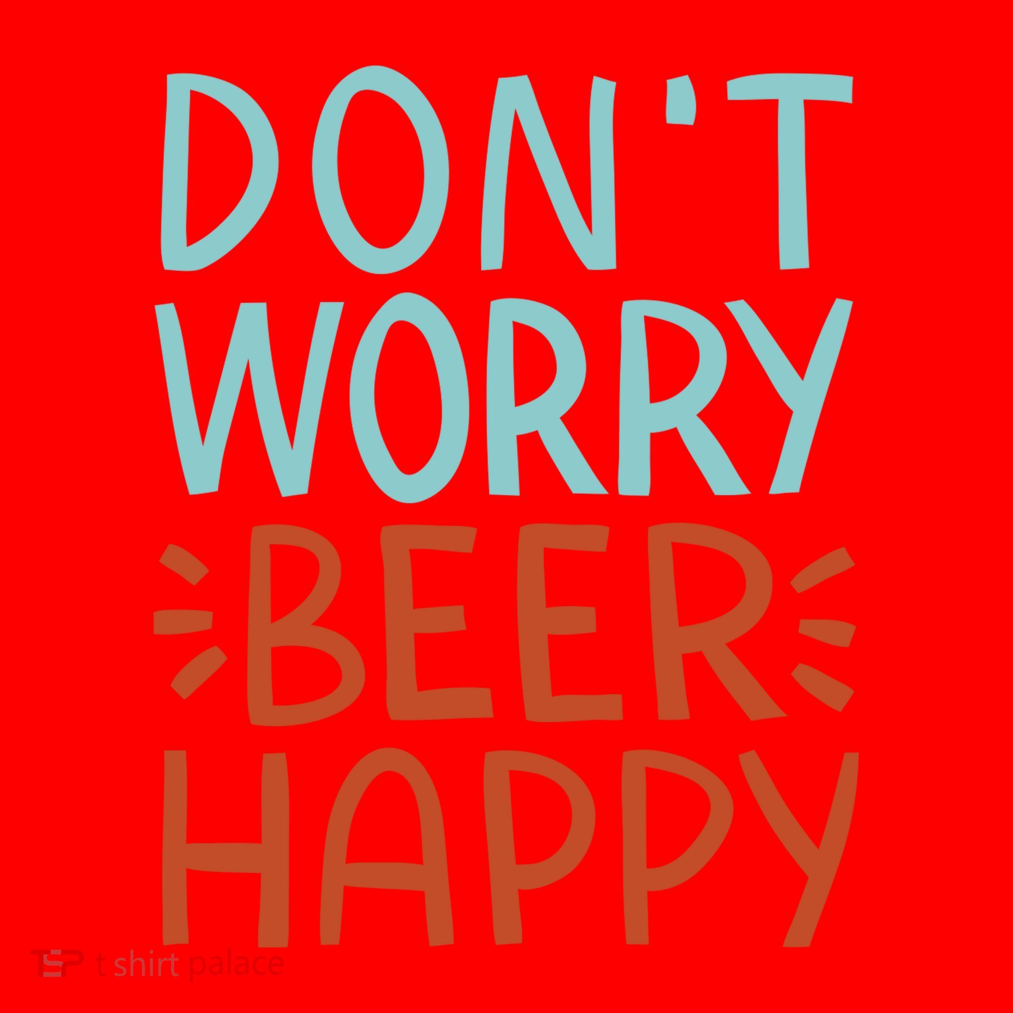 Don't Worry Beer Happy Santa Hat