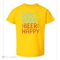 Don't Worry Beer Happy Toddler T-Shirt thumb 0