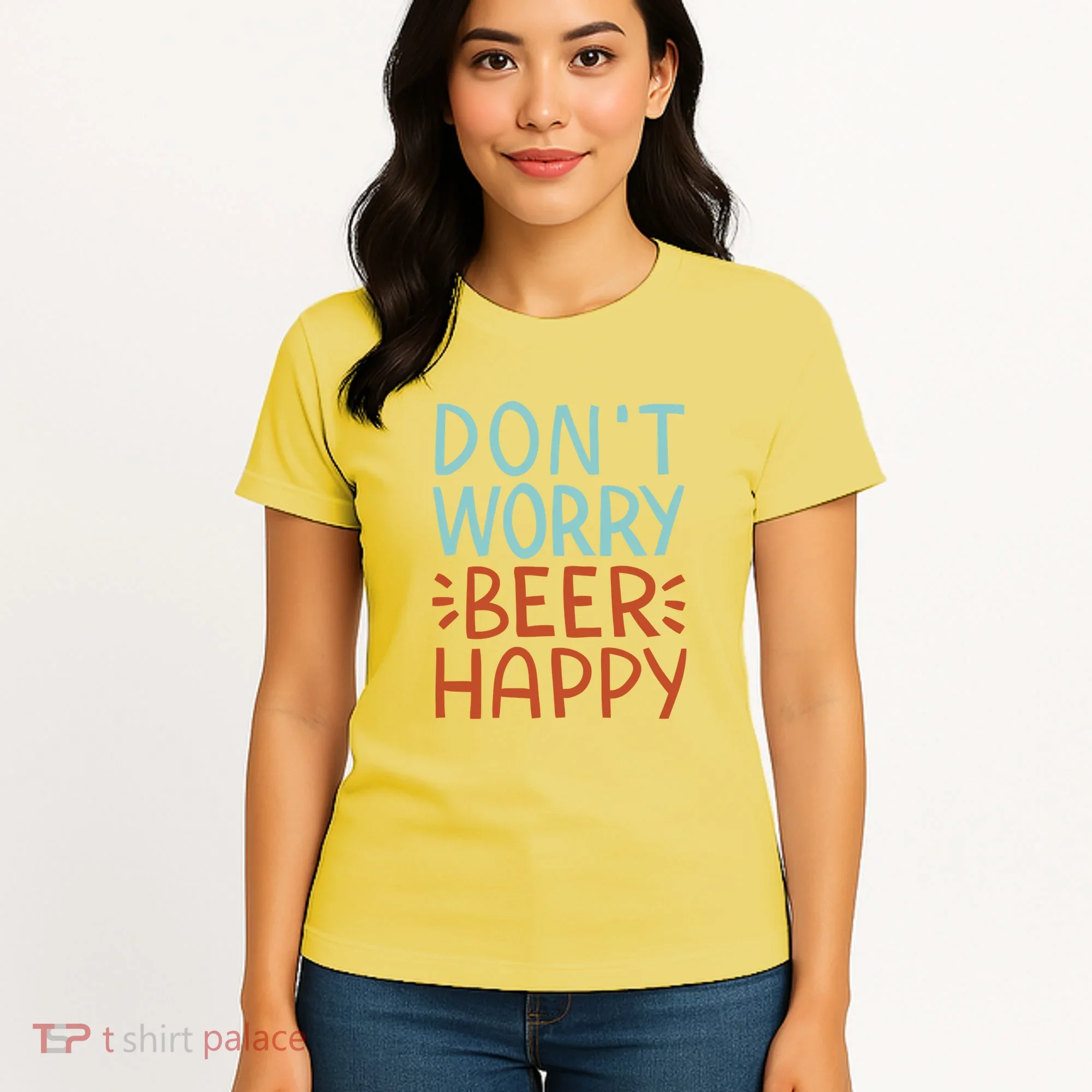 Don't Worry Beer Happy Women's T-Shirt