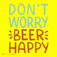 Don't Worry Beer Happy Women's T-Shirt thumb 6