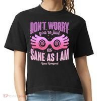 Don't Worry You're Just As Sane As I Am Luna Lovegood Comfort Colors Boxy T-Shirt thumb 0