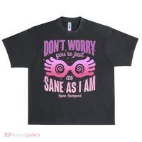 Don't Worry You're Just As Sane As I Am Luna Lovegood Urban Oversized Heavyweight T-Shirt thumb 0