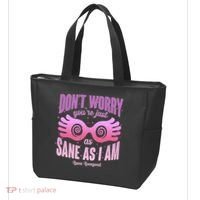 Don't Worry You're Just As Sane As I Am Luna Lovegood Tote Bag thumb 3