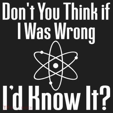 Don't You Think That If I Was Wrong I'd Know It? Crop Fleece Hoodie