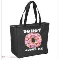 Donut Judge Me Tote Bag thumb 2