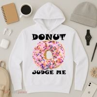 Donut Judge Me Hoodie thumb 3