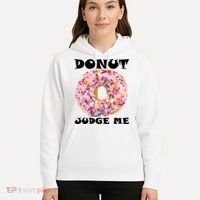 Donut Judge Me Hoodie thumb 5