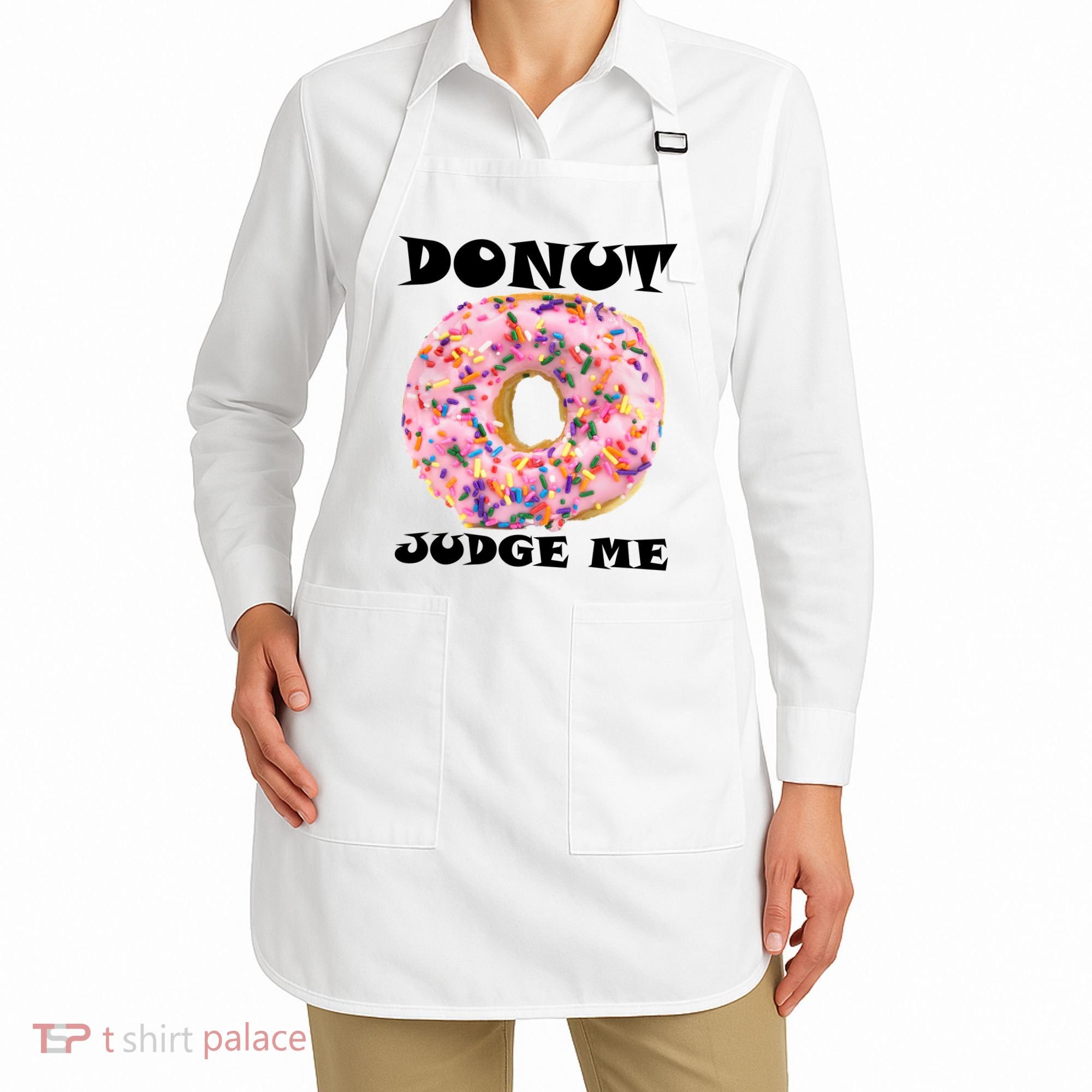 Donut Judge Me Apron