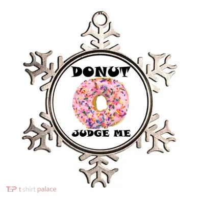 Donut Judge Me Ornament