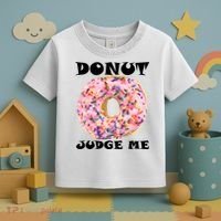 Donut Judge Me Toddler T-Shirt thumb 3