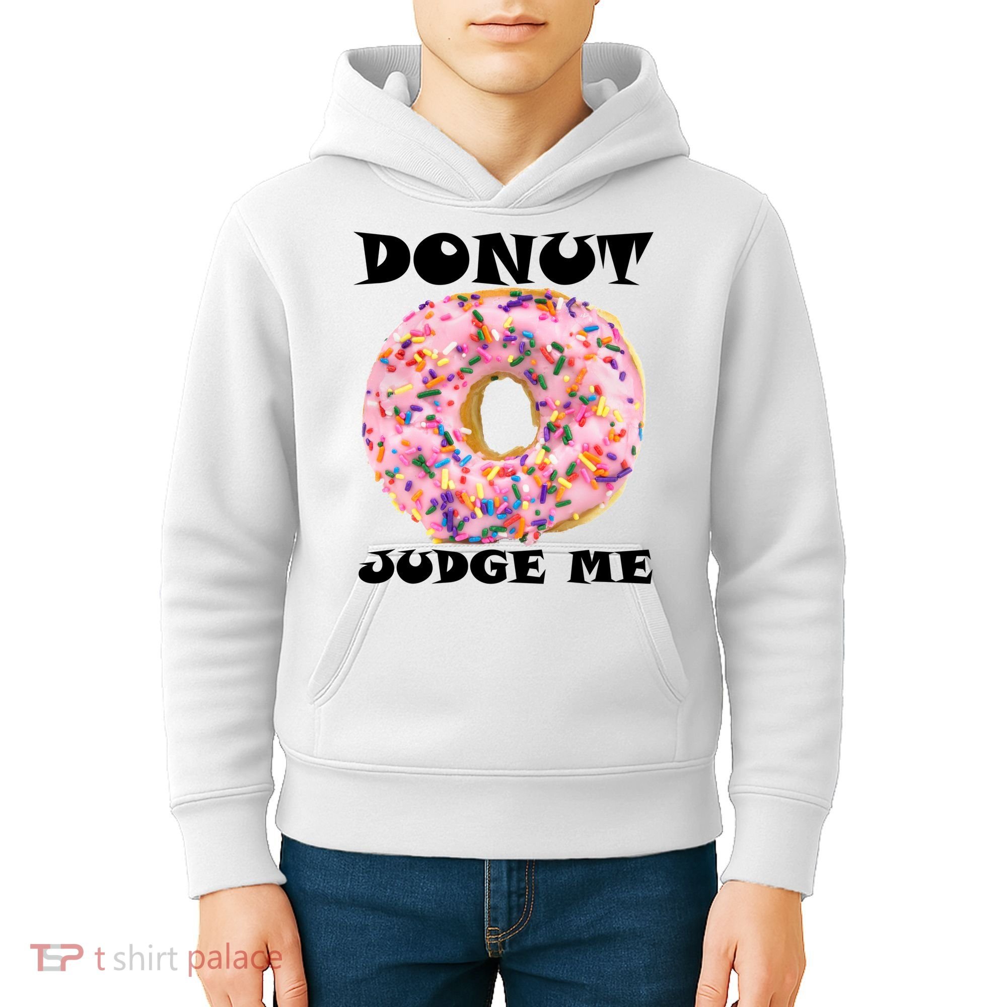 Donut Judge Me Kids Hoodie