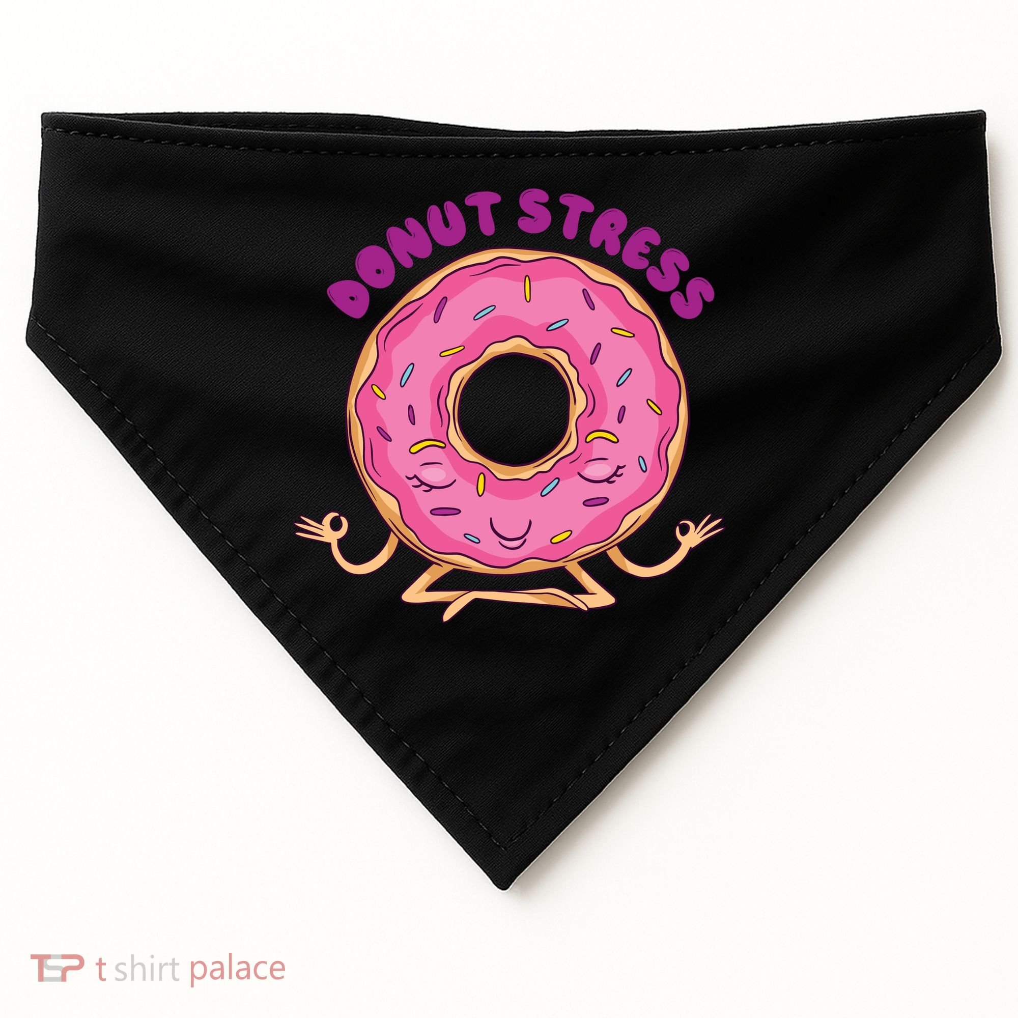 Donut Stress USA-Made Doggie Bandana
