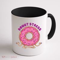 Donut Stress Coffee Mug thumb 1