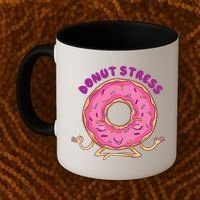Donut Stress Coffee Mug thumb 2