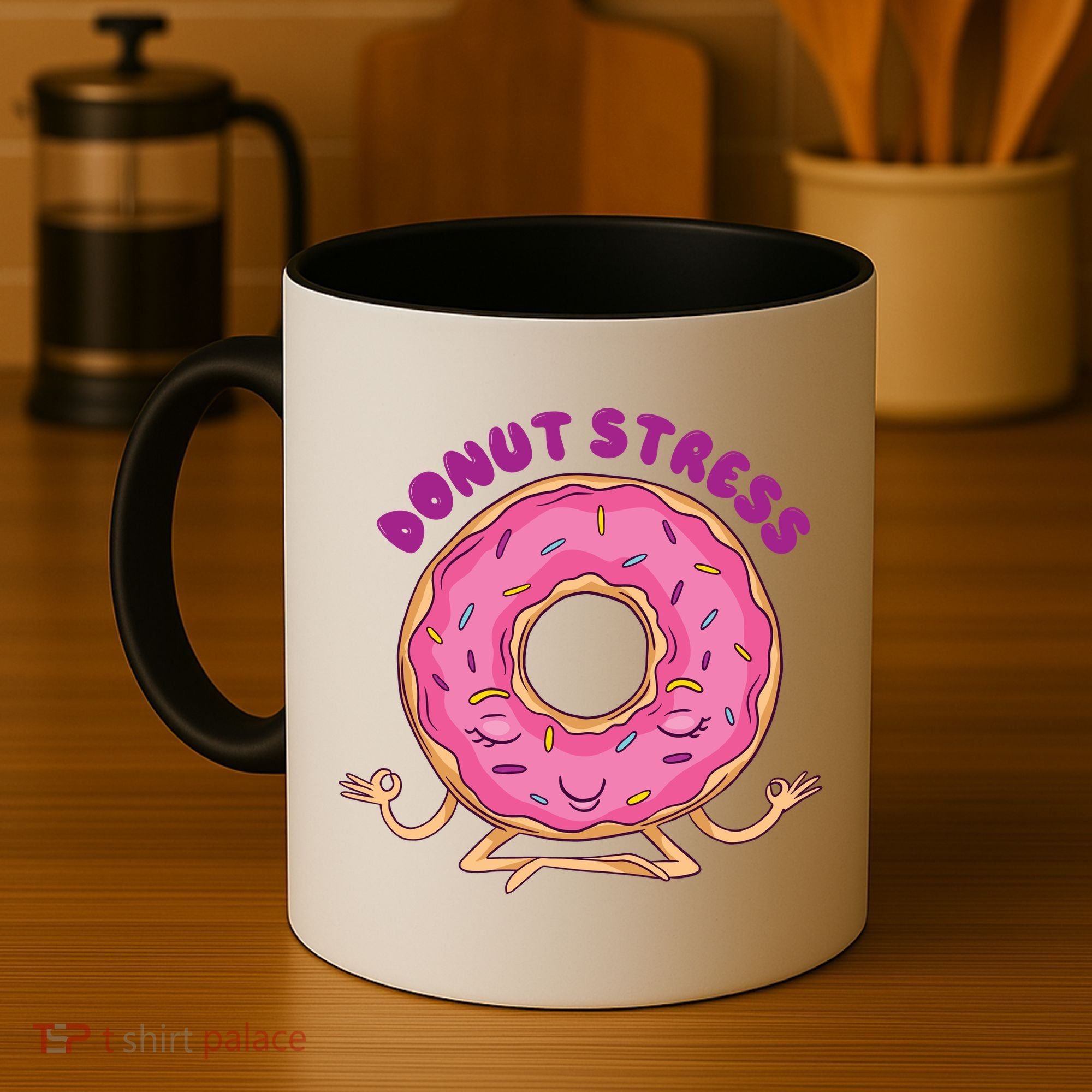 Donut Stress Coffee Mug