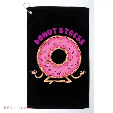 Donut Stress Golf Towel