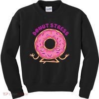 Donut Stress Kids Sweatshirt thumb 0