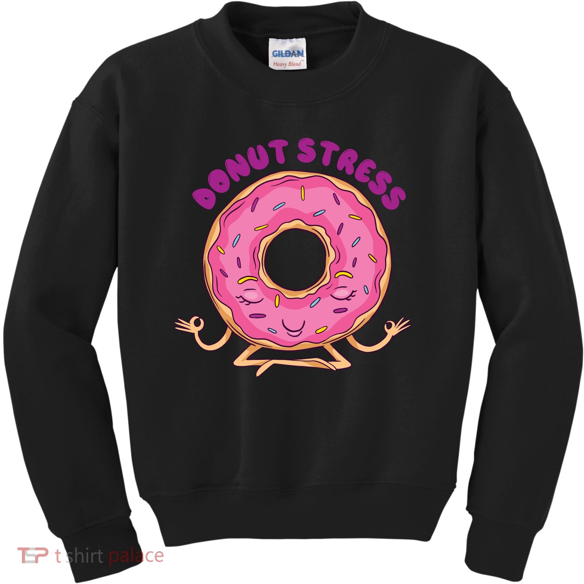 Donut Stress Kids Sweatshirt