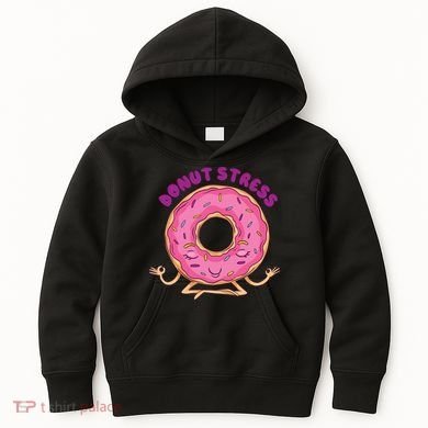 Donut Stress Kids Hoodie