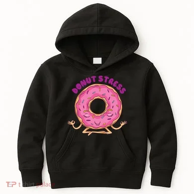 Donut Stress Kids Hoodie