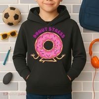 Donut Stress Kids Hoodie thumb 2