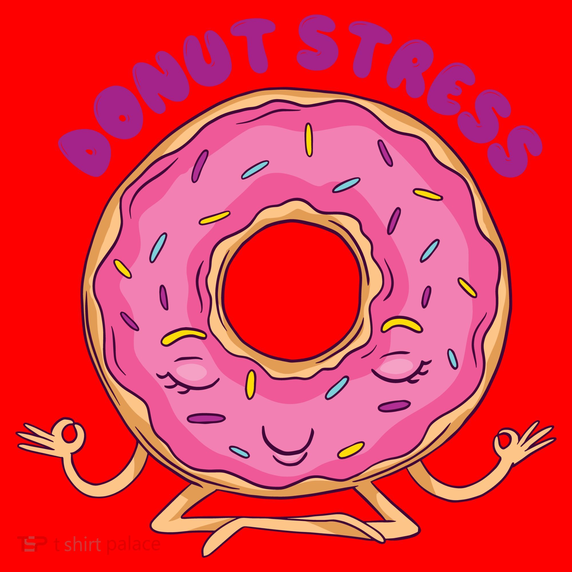 Donut Stress Santa Hat