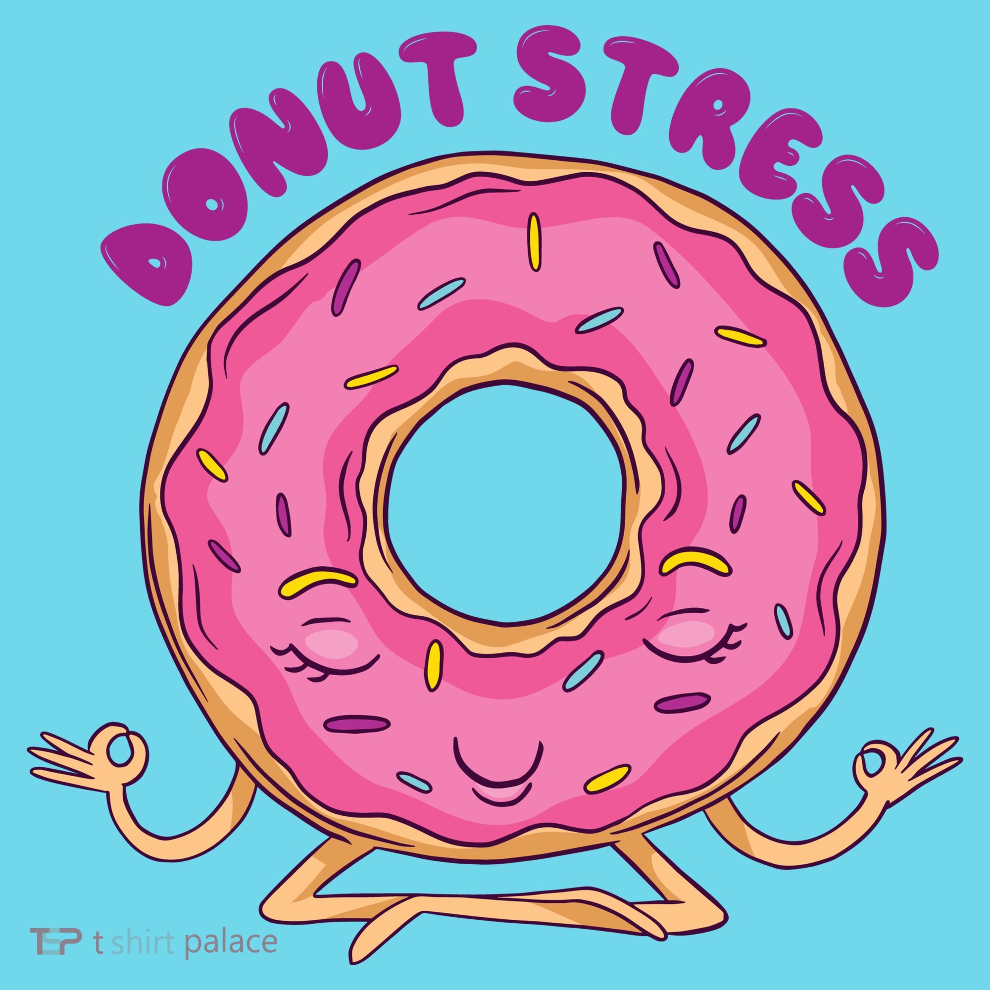Donut Stress Long Sleeve Shirt