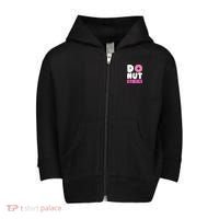 Donut Talk To Me Toddler Zip Fleece Hoodie thumb 0