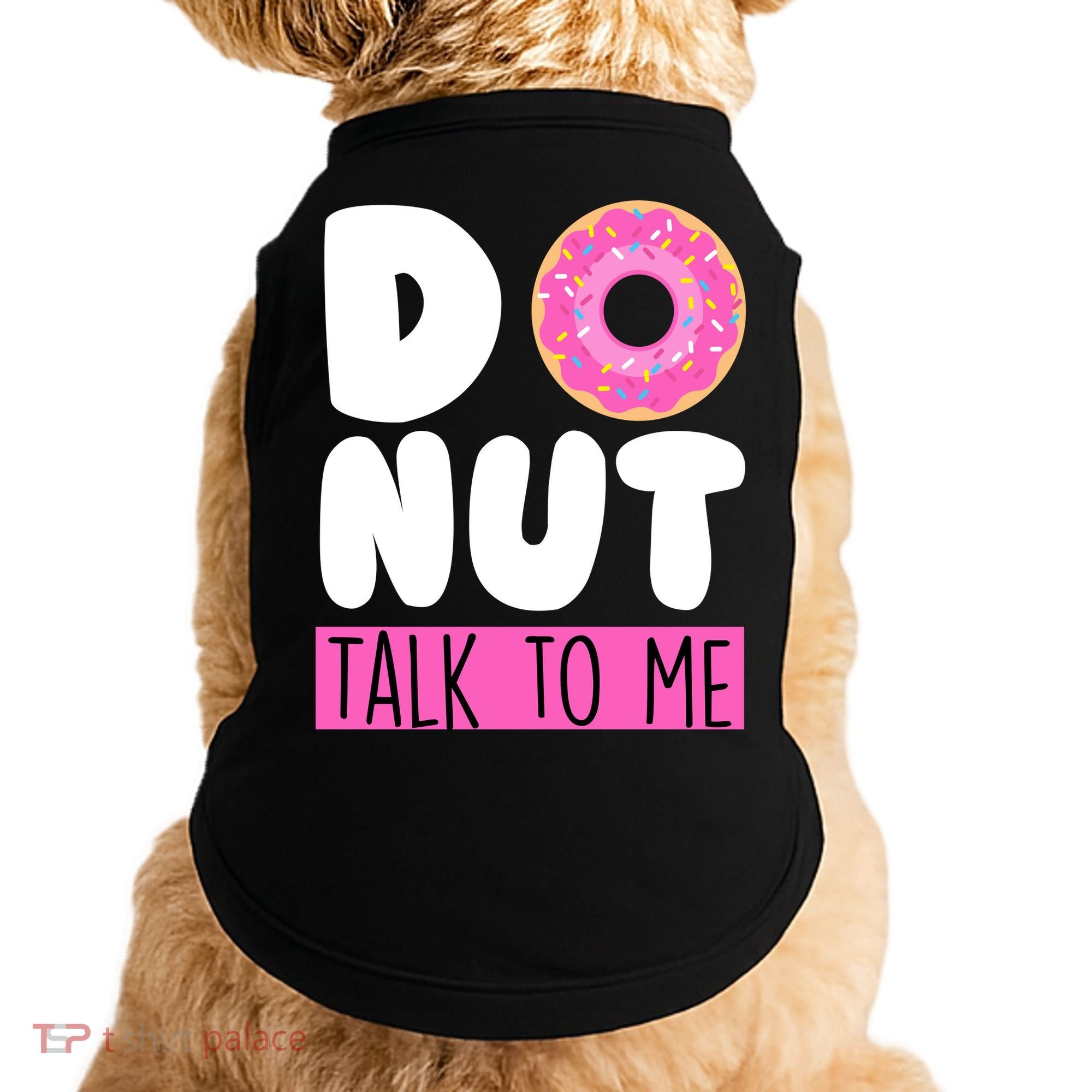 Donut Talk To Me Doggie Tank