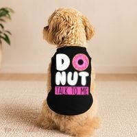 Donut Talk To Me Doggie Tank thumb 2