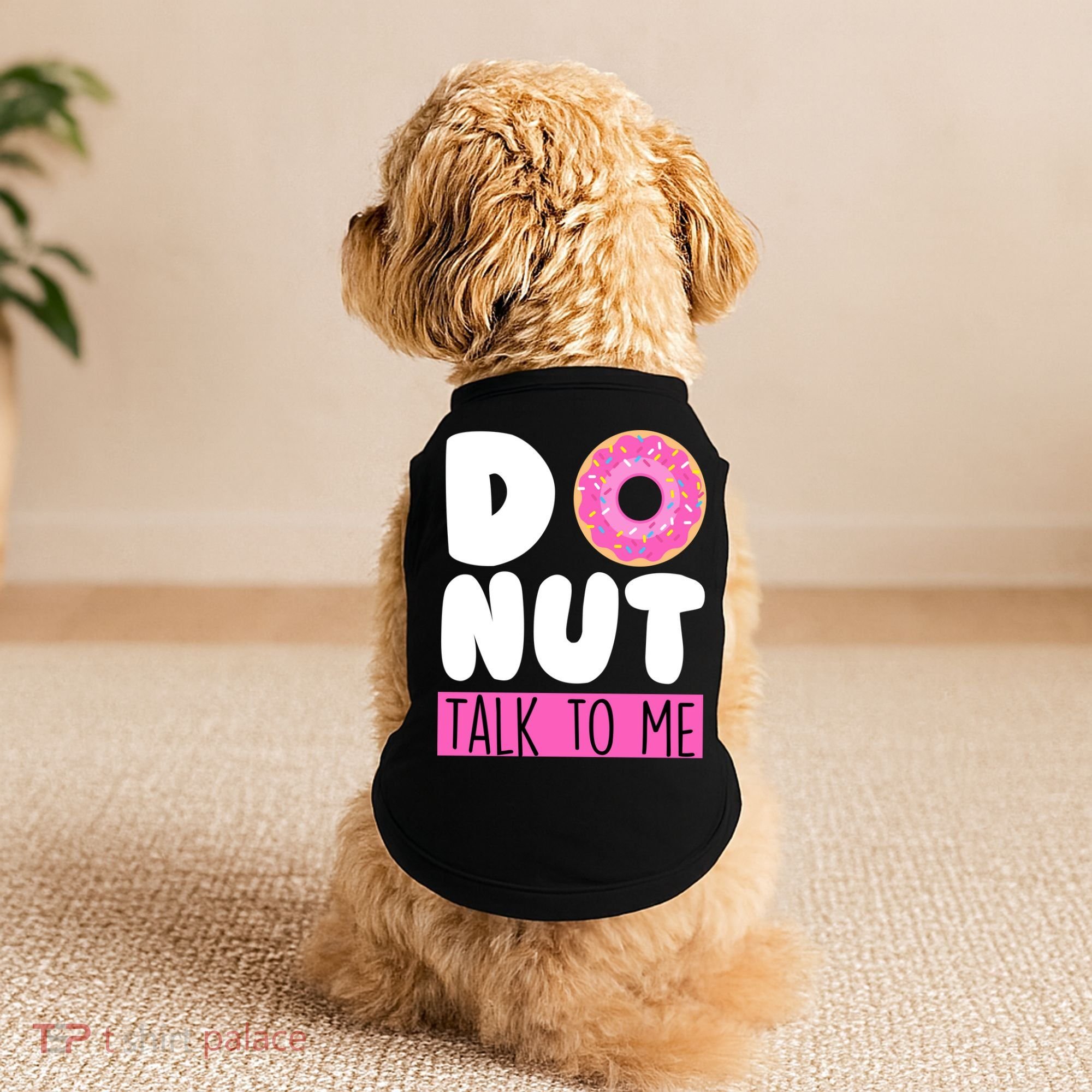 Donut Talk To Me Doggie Tank