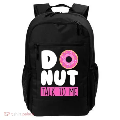 Donut Talk To Me Backpack