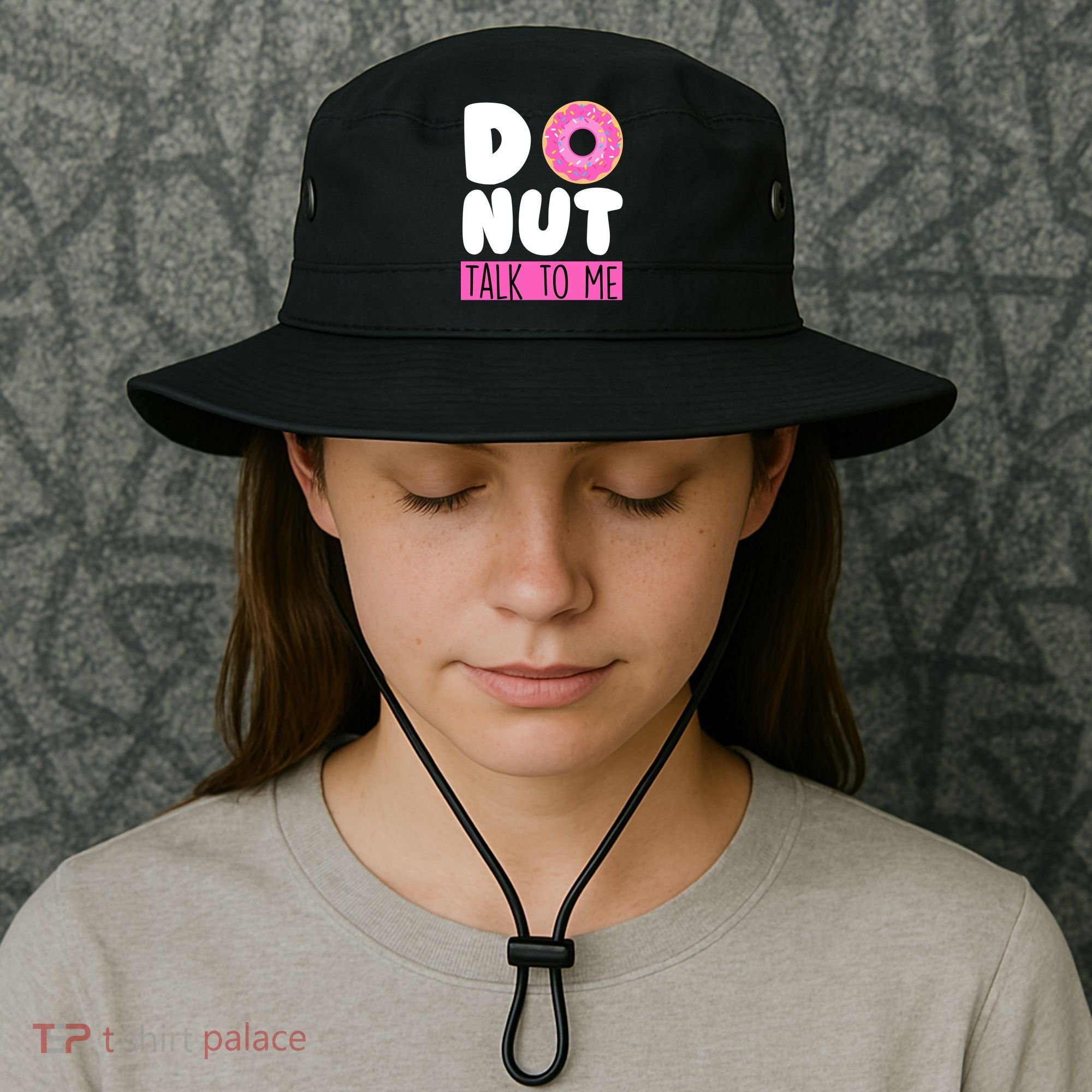 Donut Talk To Me Bucket Hat