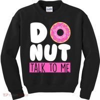 Donut Talk To Me Kids Sweatshirt thumb 0