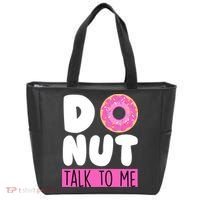 Donut Talk To Me Tote Bag thumb 0