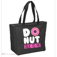 Donut Talk To Me Tote Bag thumb 2