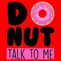 Donut Talk To Me Santa Hat thumb 1