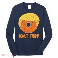 Donut Trump Long Sleeve Shirt thumb 0