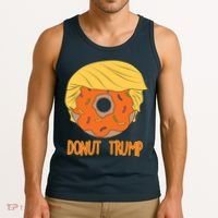 Donut Trump Tank Top thumb 3