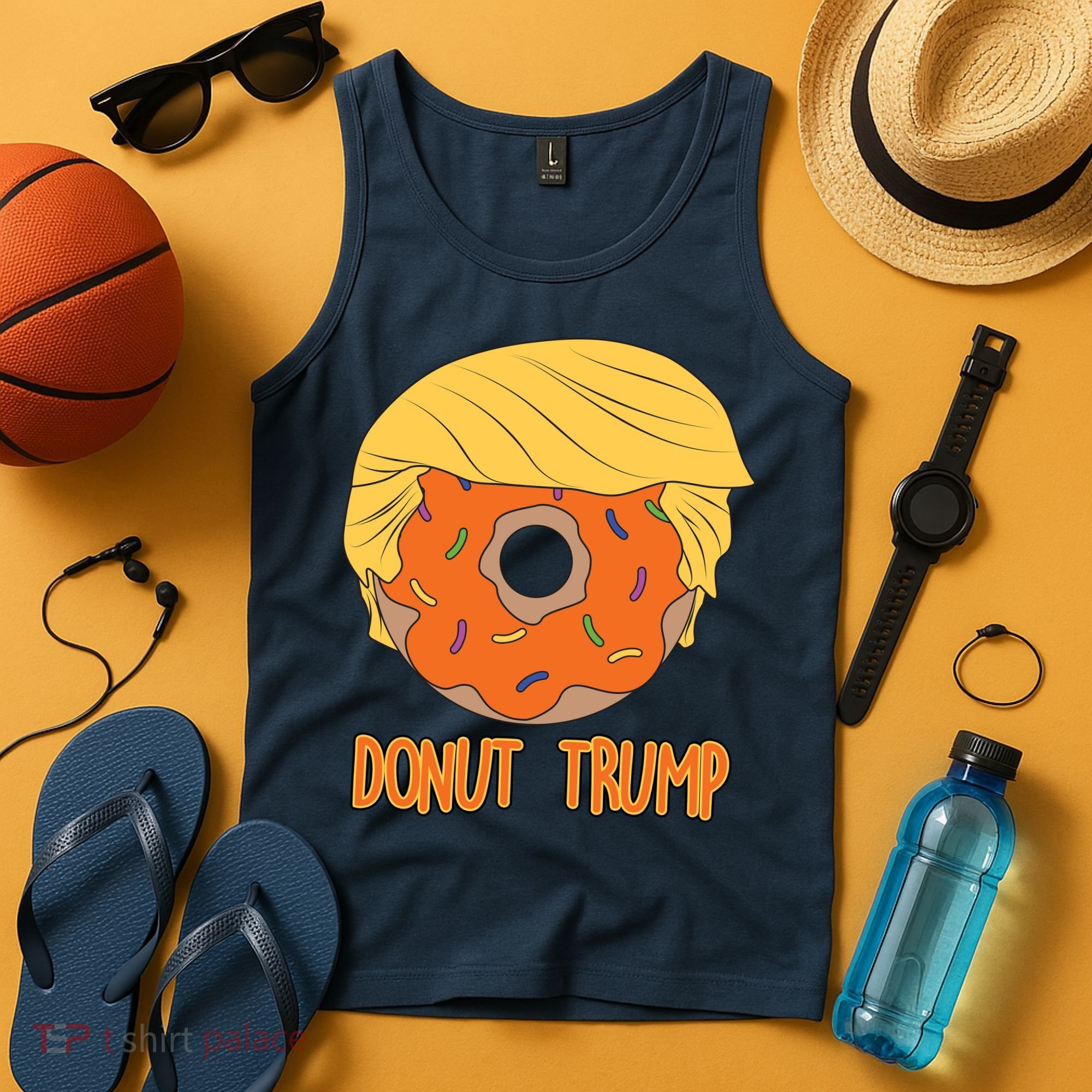 Donut Trump Tank Top