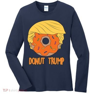 Donut Trump Women's Long Sleeve Shirt